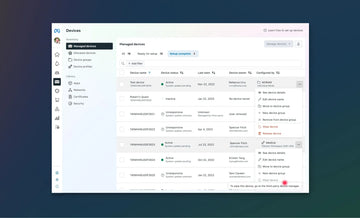 Gestion des appareils (Meta Quest for Business)