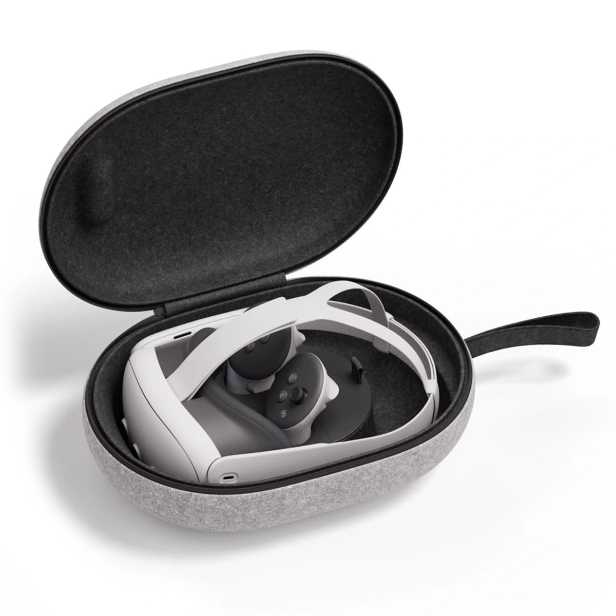 Funda para auriculares Meta Quest 3 VR y consola de juegos, Meta Quest 3  funda de transporte con cinturón de hombro, bolsa portátil impermeable a