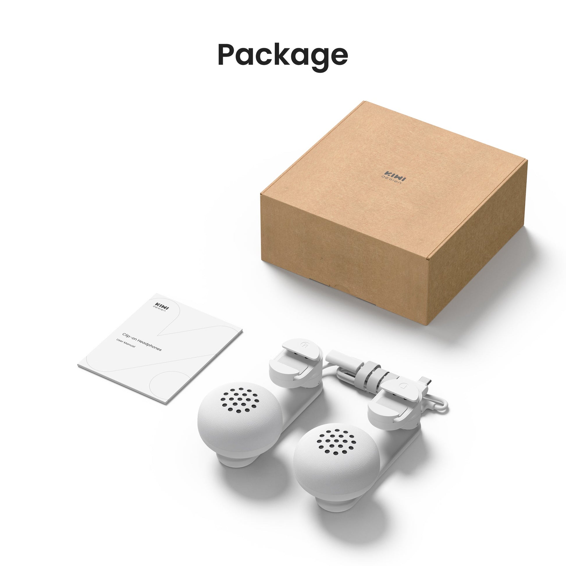 KIWI design A3 Écouteurs à Clipser pour PICO 4 — vue d'ensemble accessoire
