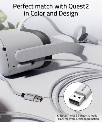 Syntech Link Cable — compatibilité parfaite avec Meta Quest 2