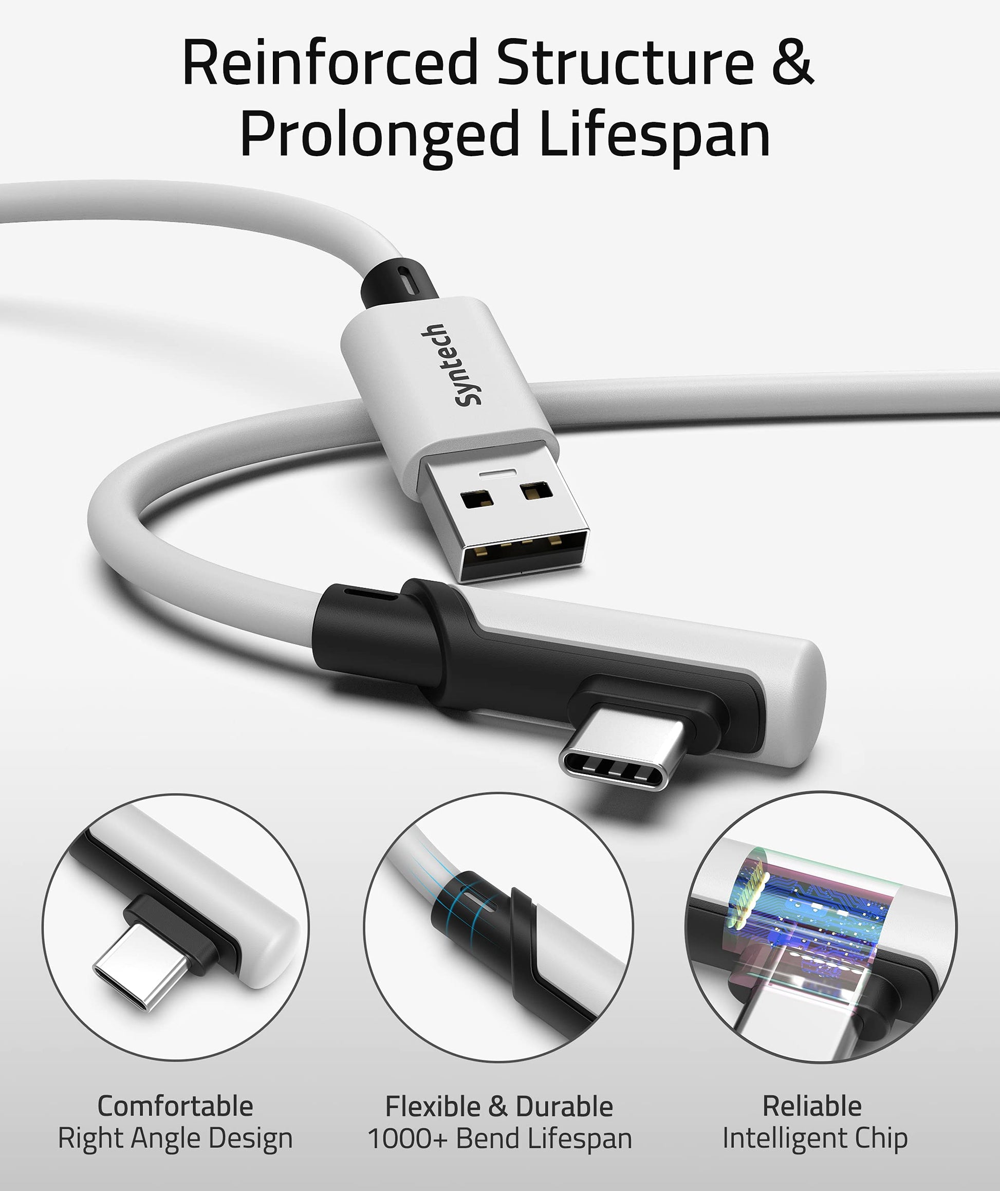 Syntech Link Cable — câble en situation d'utilisation VR