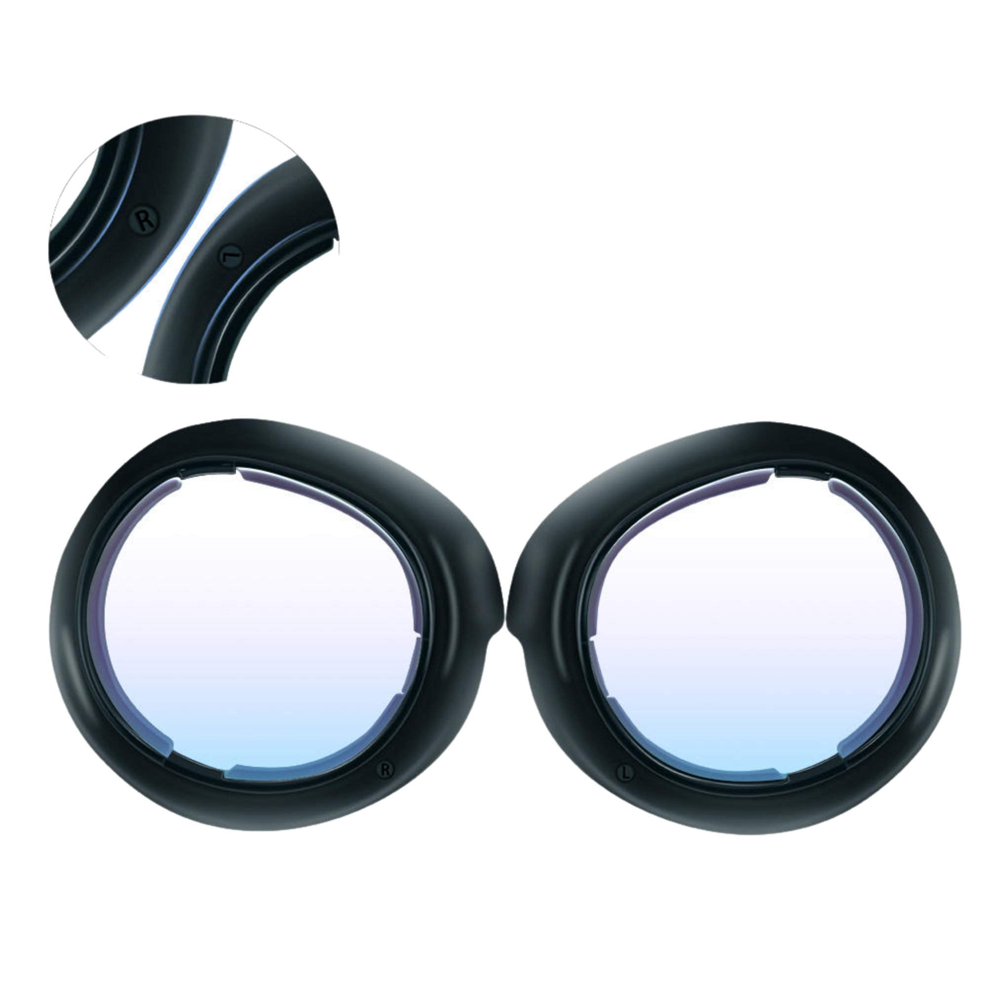 Meta Quest 3 Blue Light Blocking Lenses – VR Eye Protection