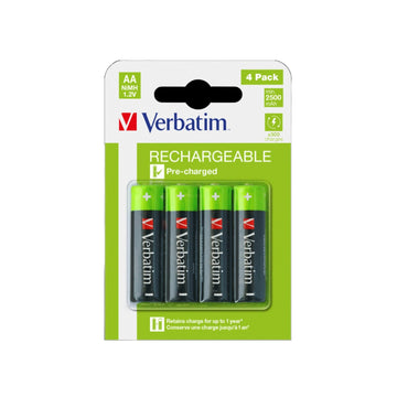 Premium AA (HR6) rechargeable batteries - pack of 4