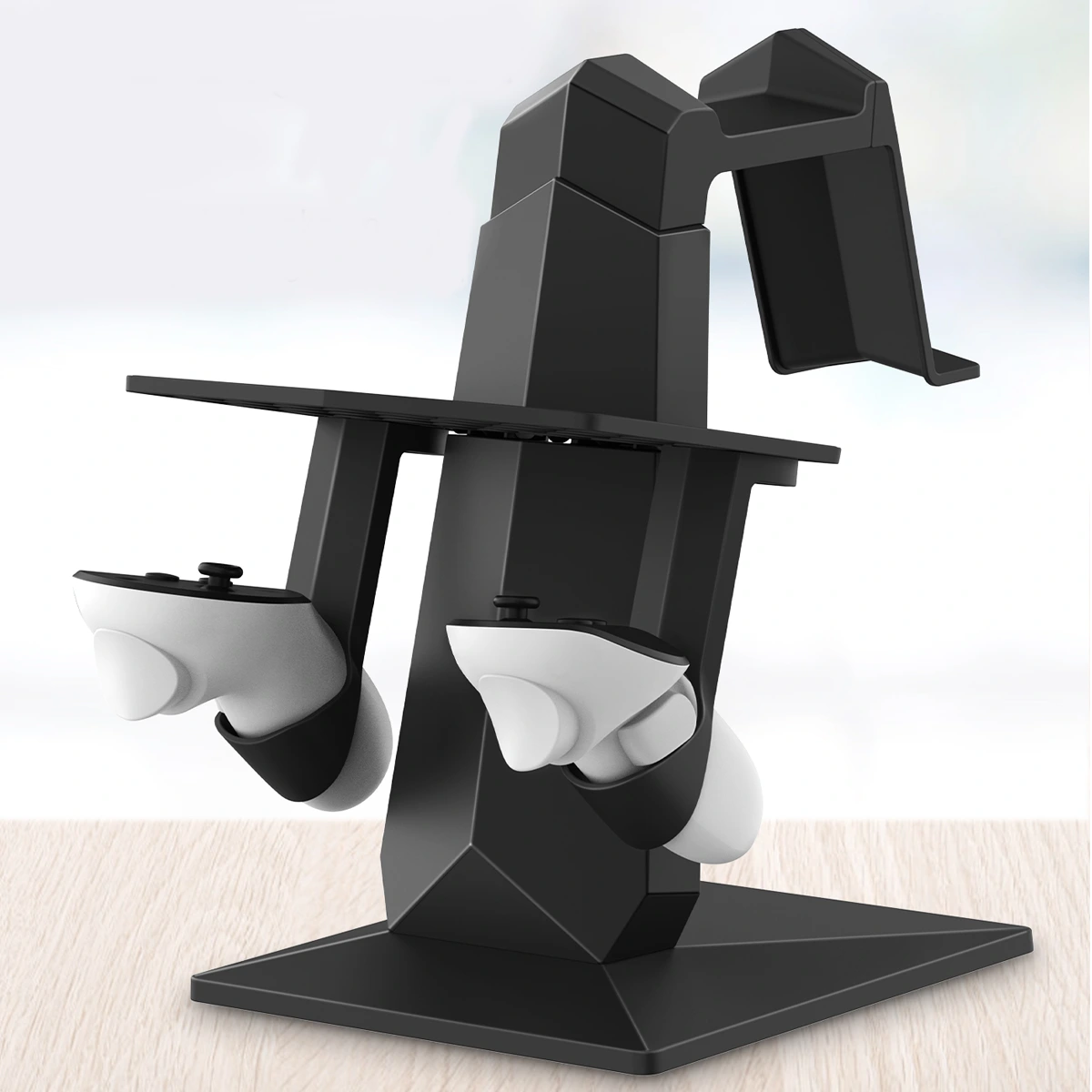 socle-meta-quest-3-manettes-stand-noir
