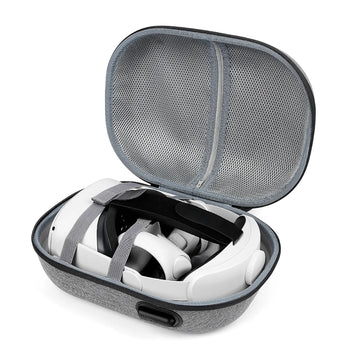 Carrying case for Meta Quest 2 (Rechargeable inside)