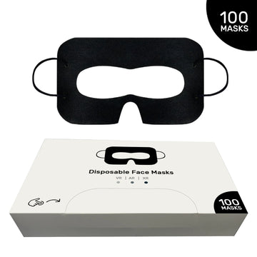 (Paquete de 100) Mascarilla desechable para cascos VR/AR/XR
