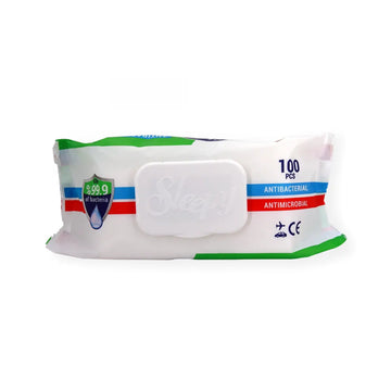 Hand, face and surface disinfectant wipes (Bactericidal and Virucidal) - Pack of 100