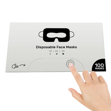 (Pack of 100) Disposable face protection mask for VR/AR/XR headsets